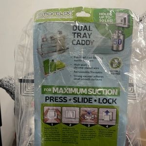 Smartloc Double Tray Suction Caddy